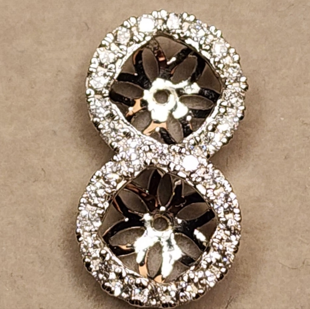 Diamond earring jacket. - Picture 5 of 16
